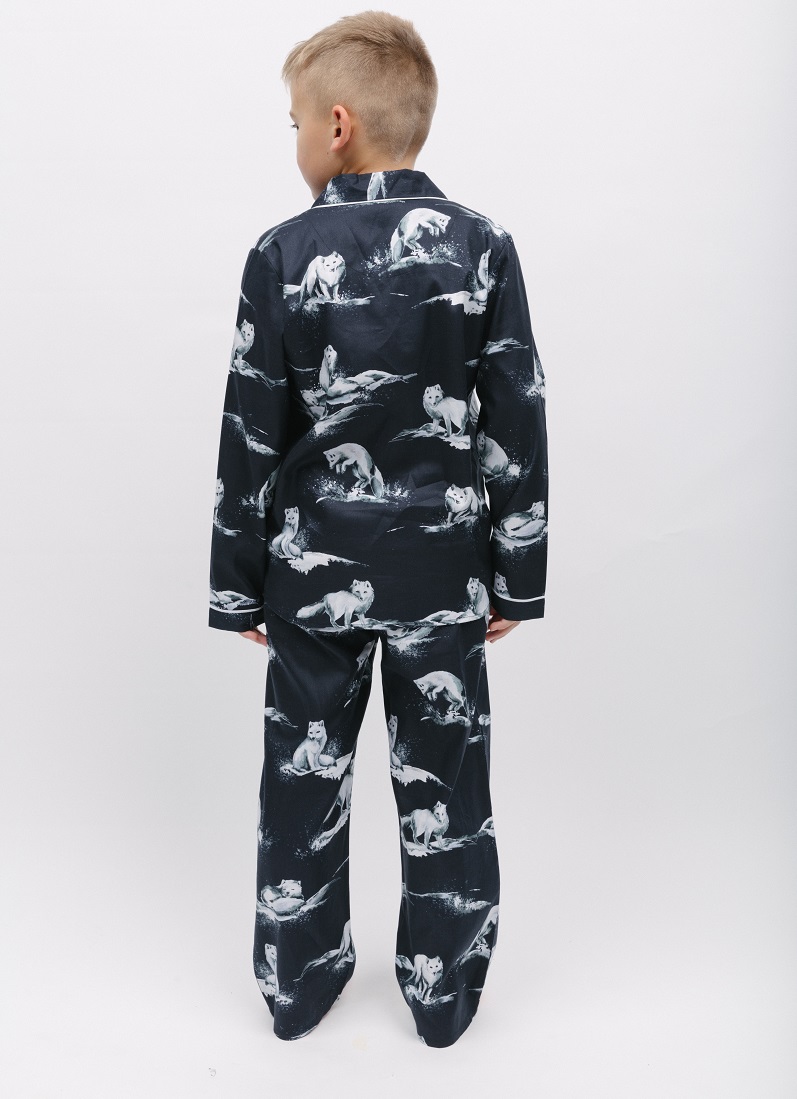 Пижама Cyberjammies Atlas 6878 158 см Серо-белый (5051877473621)