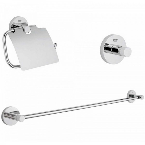 Набір аксесуарів Grohe Essentials 40775001 Хром (221663)