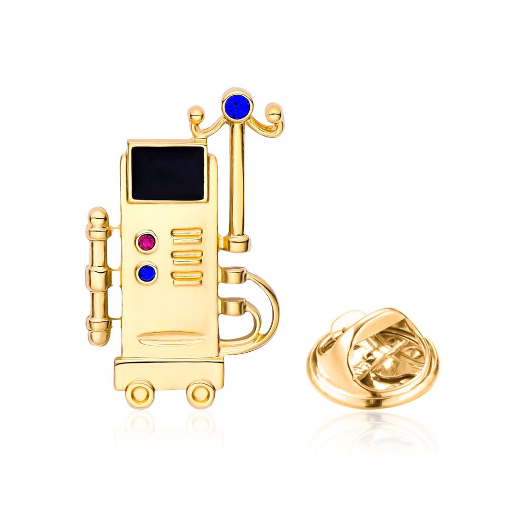 Значок BROCHE Аппарат для диализа золотистый BRGV113399