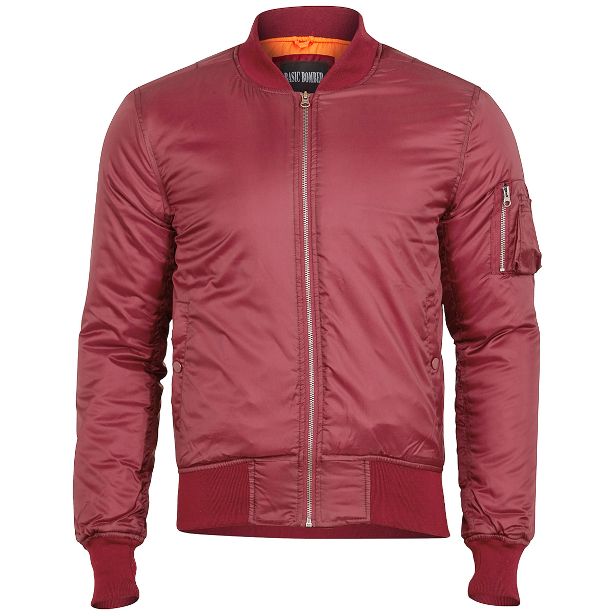Куртка Surplus Basic Bomber Jacket BORDEAUX XXXL Бордовый (20-3530-11)