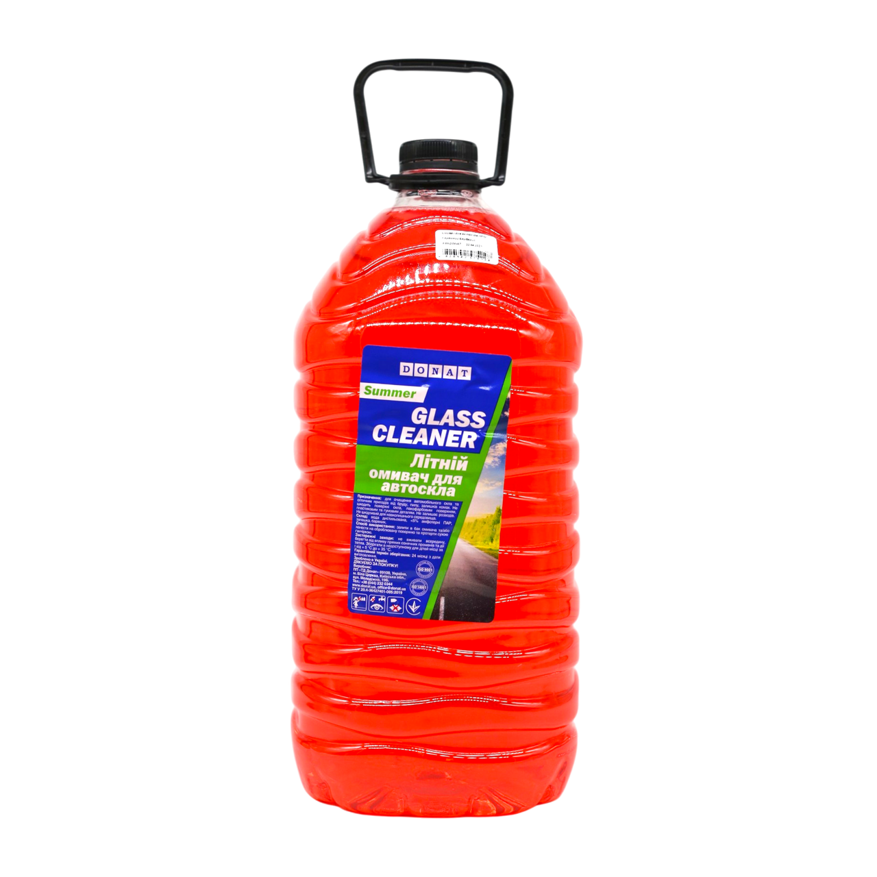 Автомобильный омыватель стекла летний красный Donat MG Barberry 5 л
