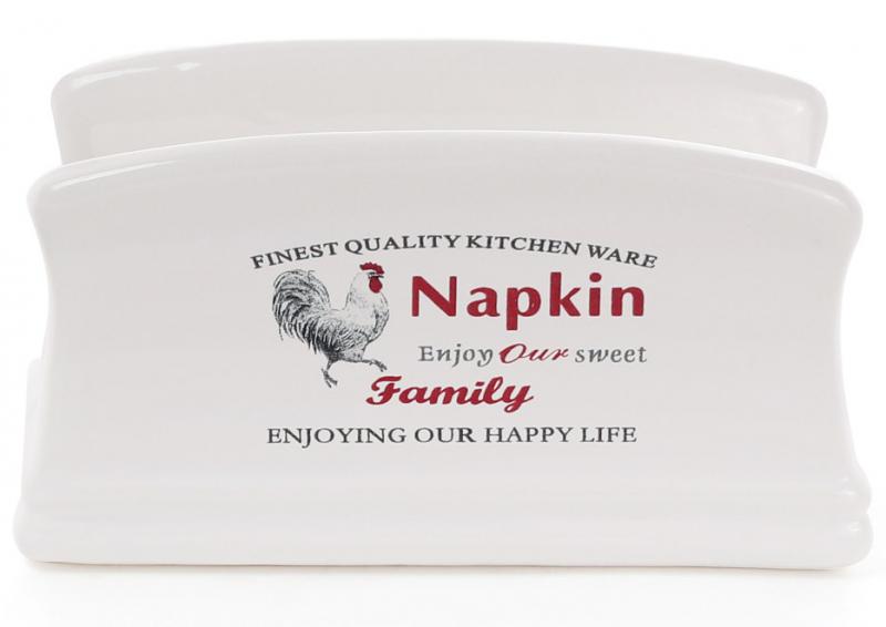 Подставка для салфеток Тоскана NAPKIN 13х6х7 см салфетница Bona DP41561