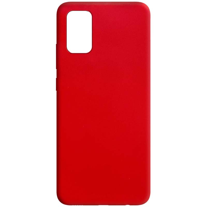 Силиконовый Чехол Candy для Samsung Galaxy M02s (Красный) 1101119