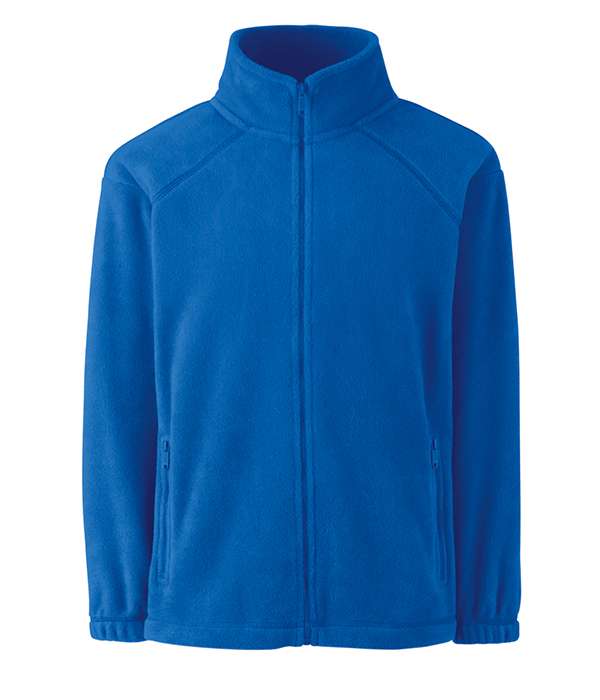 Толстовка Fruit of the loom Full zip fleece Kids 104 см Синий (62-511-0)
