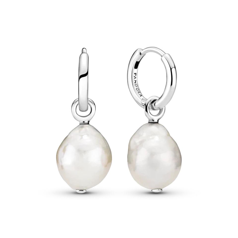 Серьги с культивированными пресноводными жемчужинами No Brand 299426C01 (2558040167)