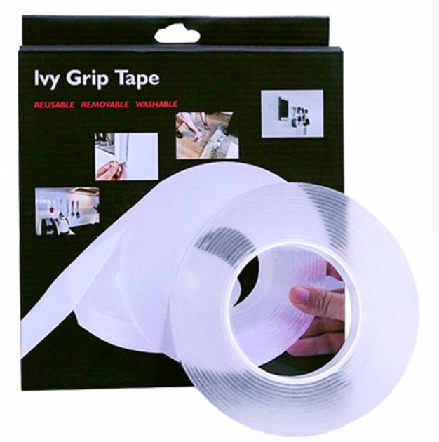 Стрічка кріплення Ivy Grip Tape Super 1 м Прозора (127998708)