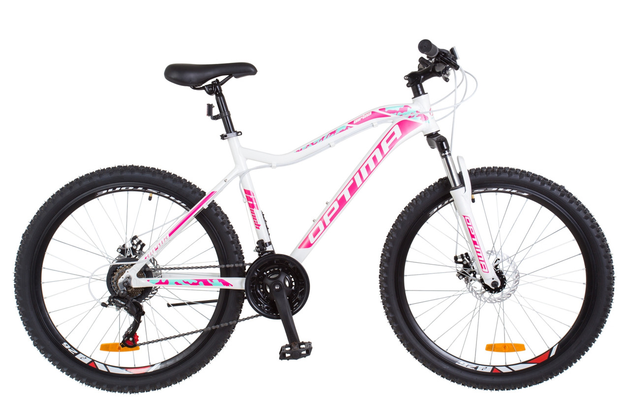 Велосипед 26-105 Optimabikes ALPINA AM 14G 16 Бело-розовый