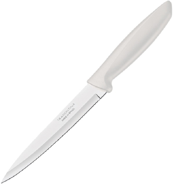 Нож разделочный Tramontina Plenus Light Grey 15.2 см 23424/136