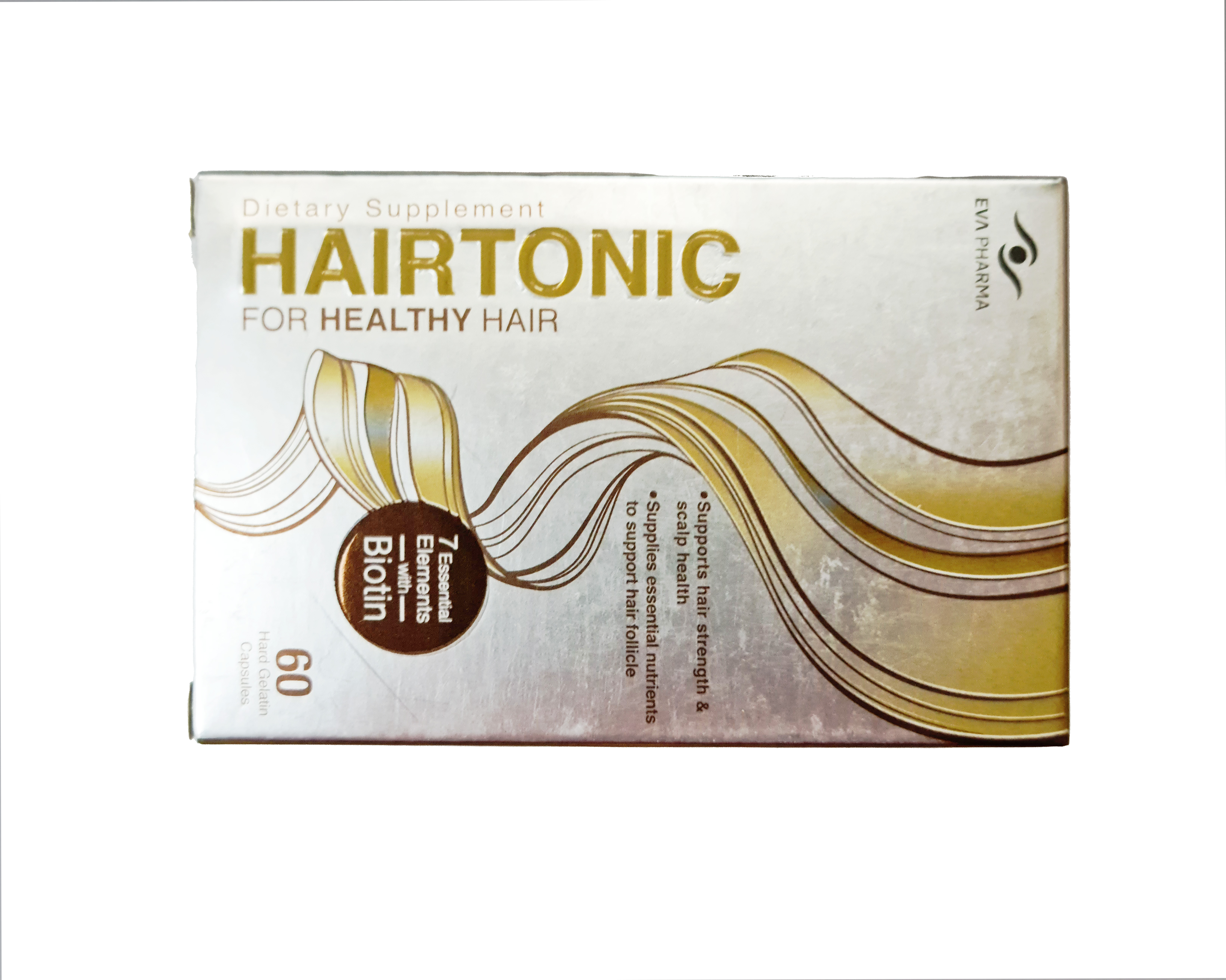 Вітаміни для волосся та нігтів Eva HAIRTONIC 60 капсул