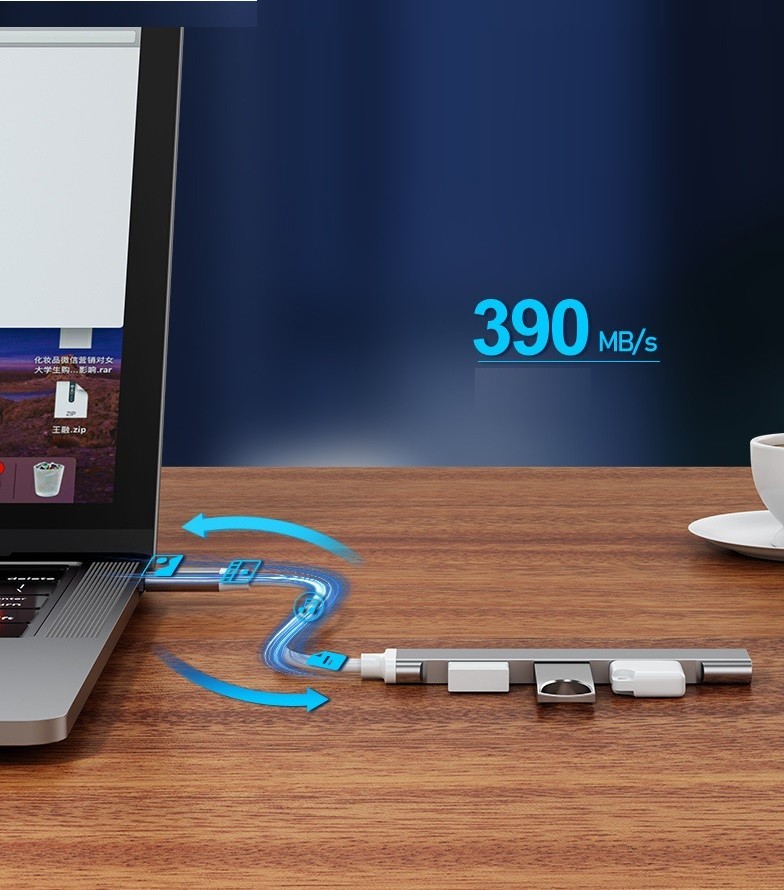 Адаптер Переходник GT USB на USB 3.0 Bodasan Gray (W050724)