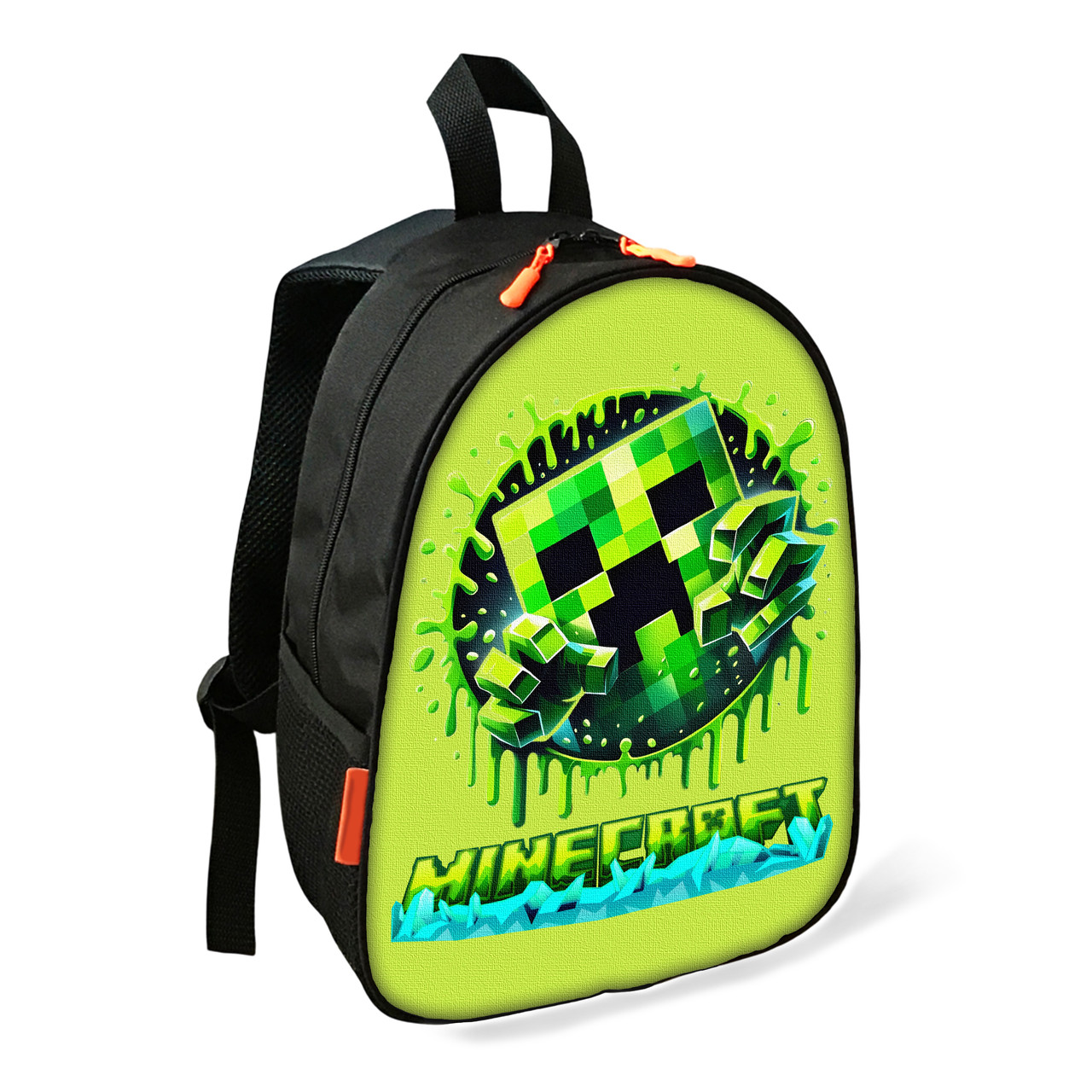 Дитячий рюкзак Minecraft Крипер 34х27х13 см, водонепроникний