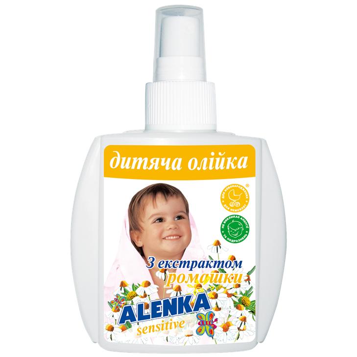 Детское масло-спрей Alenka с экстрактом ромашки 200 мл (90897327)