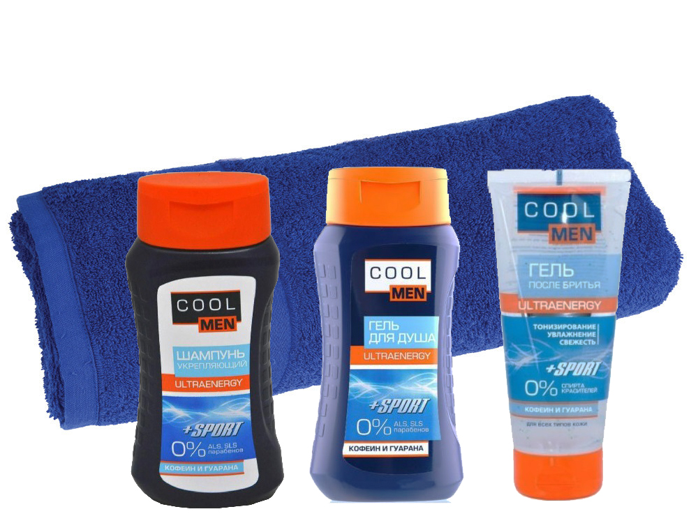 Косметичний набір Cool Men №1 Ultra Energy (hub_nrsz56629)