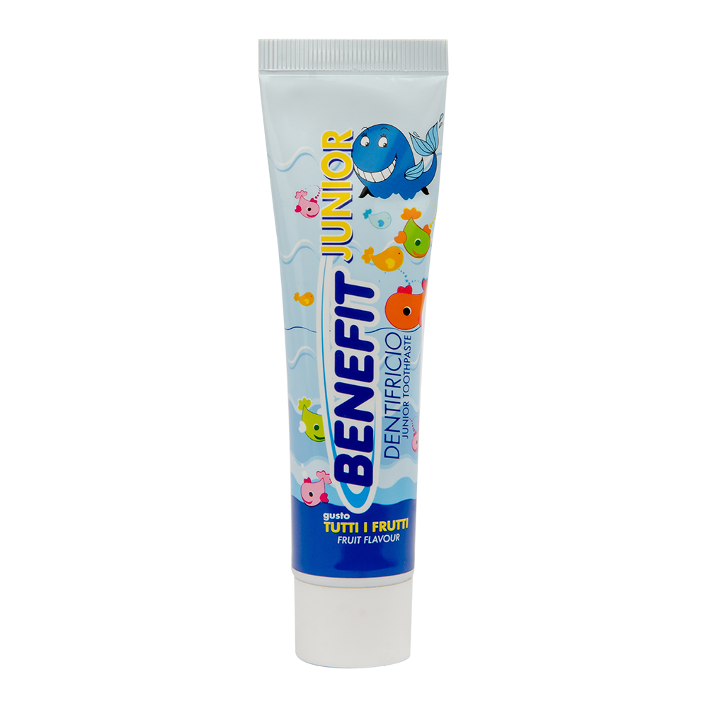 Детская зубная паста Benefit Junior с фруктовым вкусом 50 мл