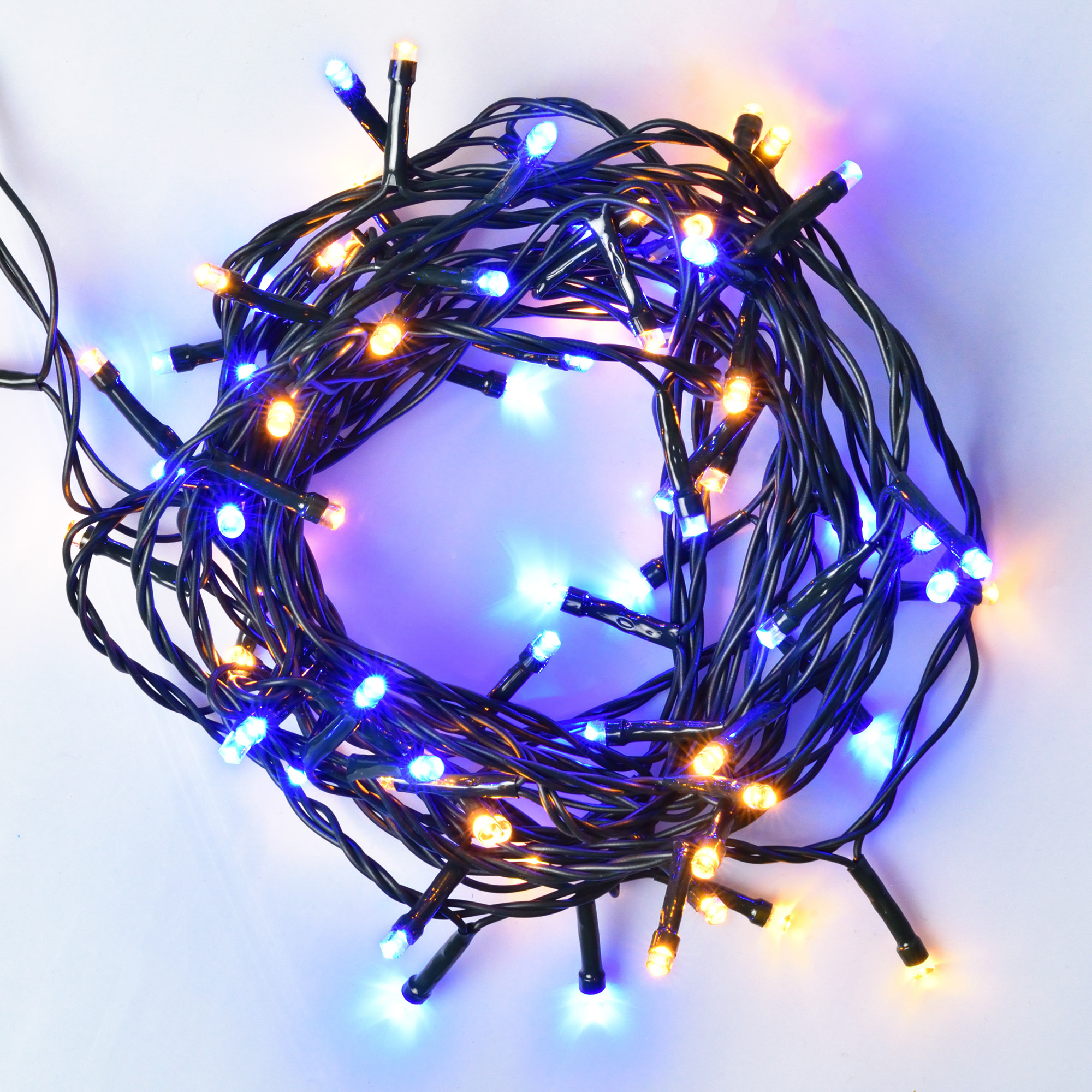 Електрогірлянда YES! Fun Нить 70 LED 4.9 м жовто-синя
