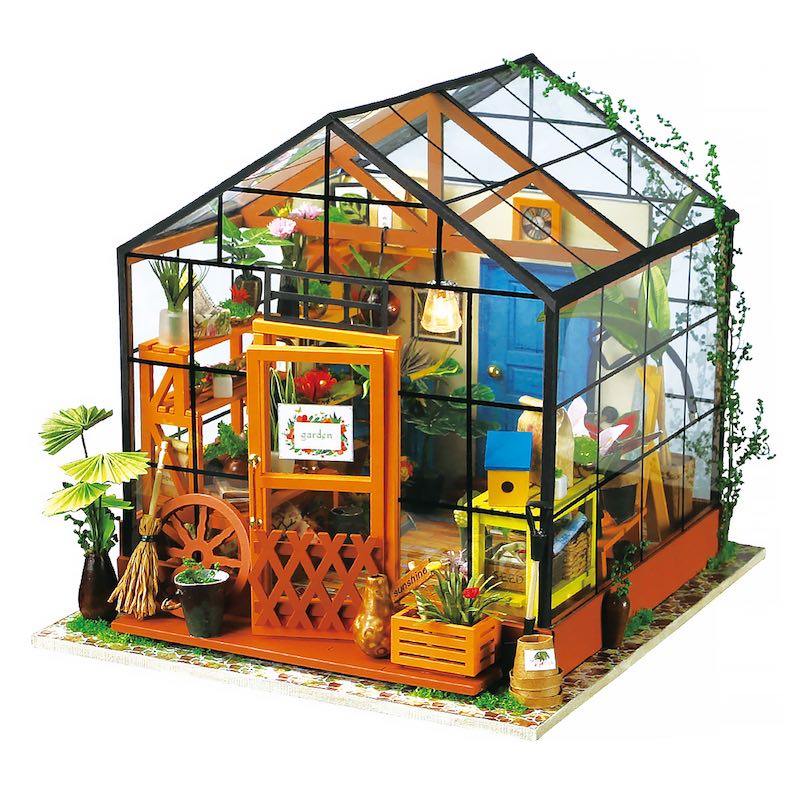 3D конструктор Robotime DIY HOUSE Зимовий сад (DG104)