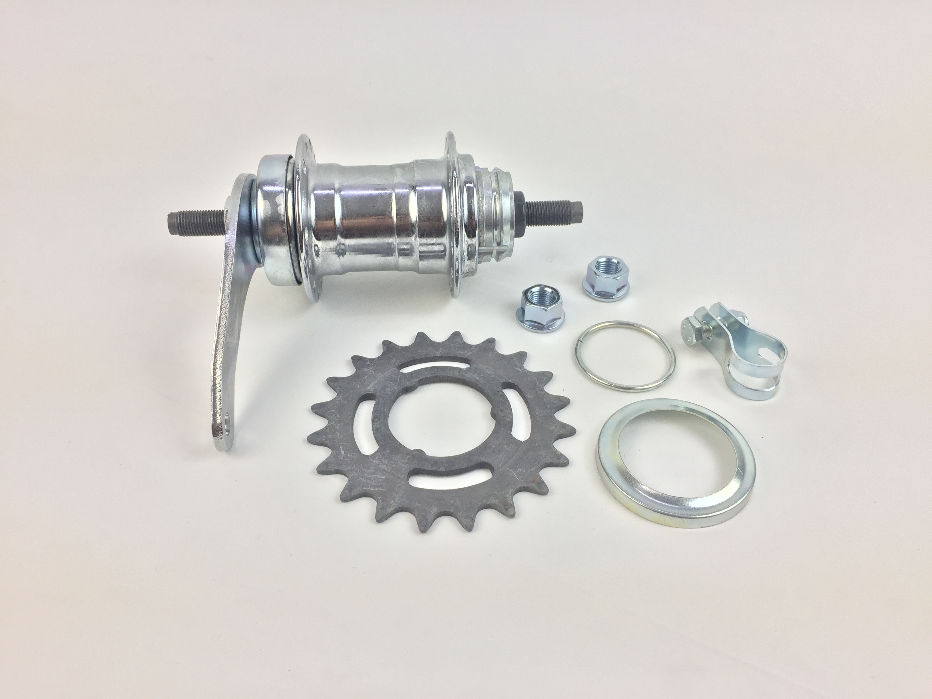 Втулка задня Velosteel 36 шп Сріблястий (C-K-P-0027)