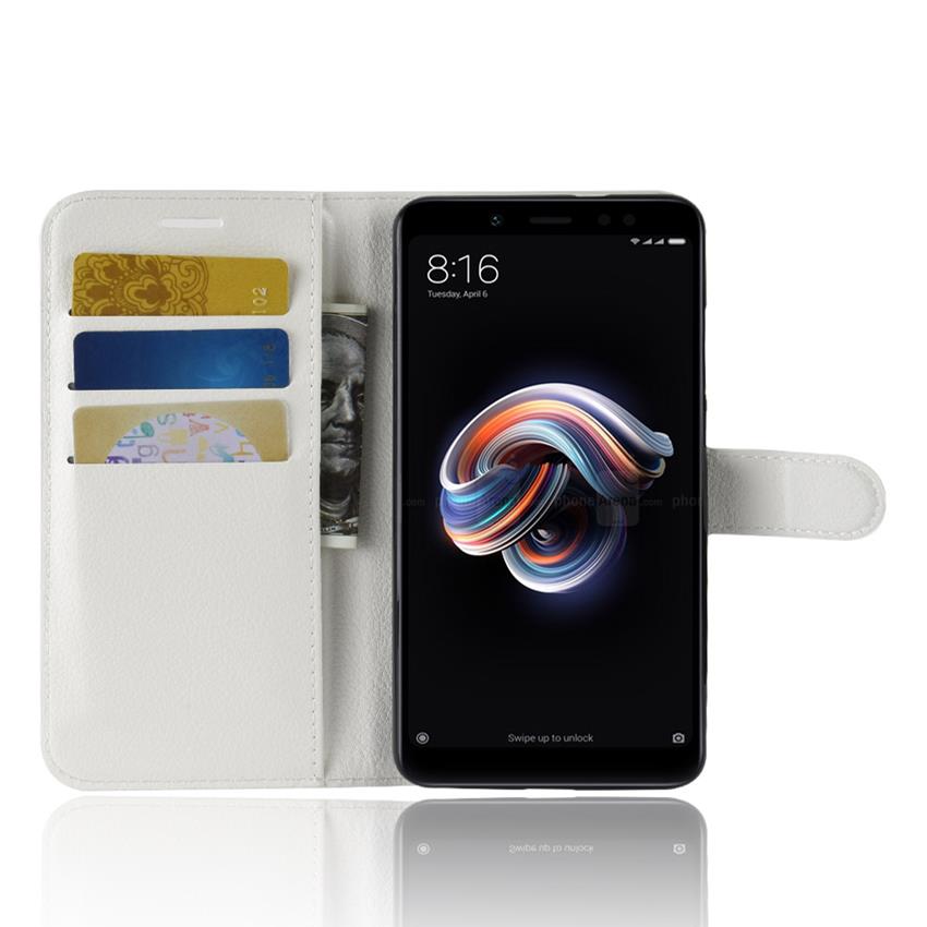 Чохол-книжка Litchie Wallet для Xiaomi Redmi Note 5 White (lwwh0251)