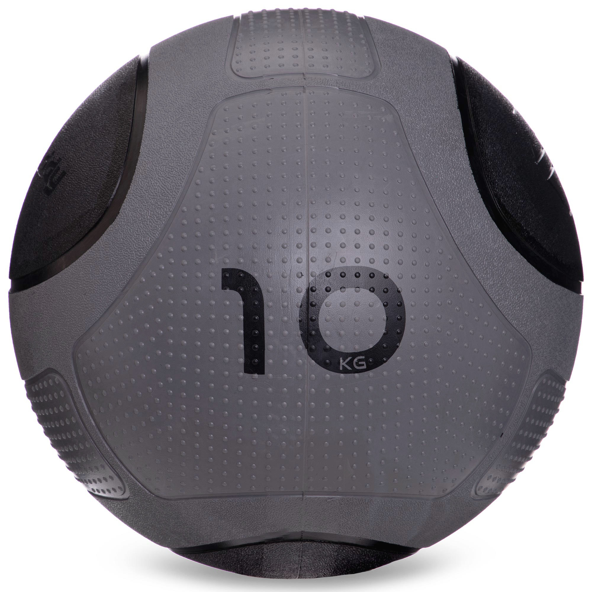 М'яч медичний Zelart FI-2620-10 10кг Сірий-Чорний