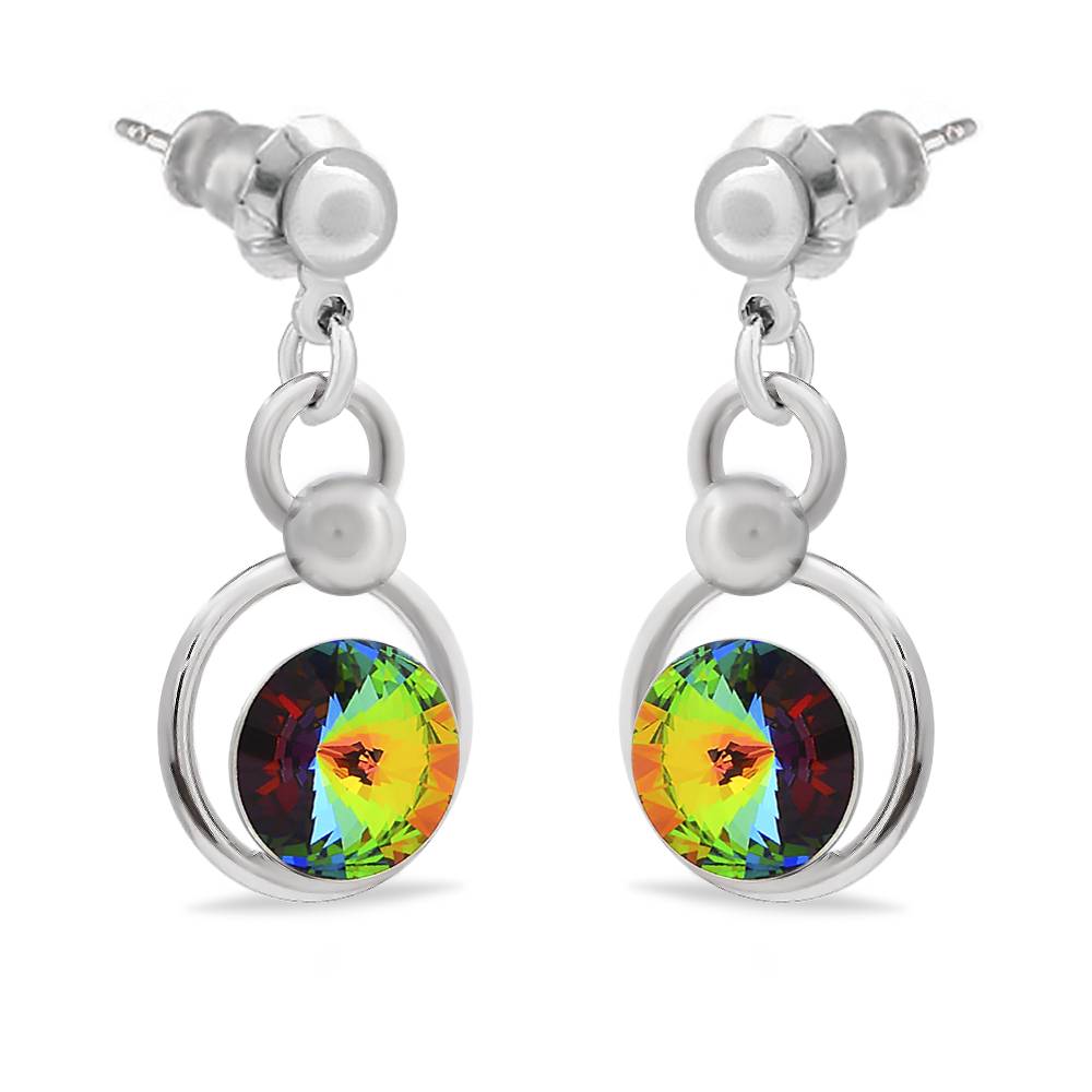Сережки KOBI Hloya зі Swarovski 8 мм (7440-5792-23-32)
