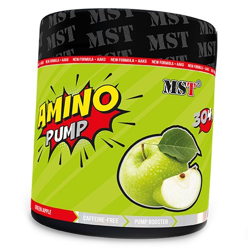 Аминокислоты перед тренировкой Amino Pump MST 300г Зеленое яблоко (27288019)