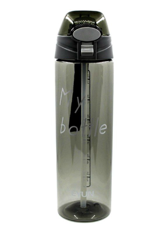 Бутылка MyBottle с поилкой 600 мл Черная (200773)