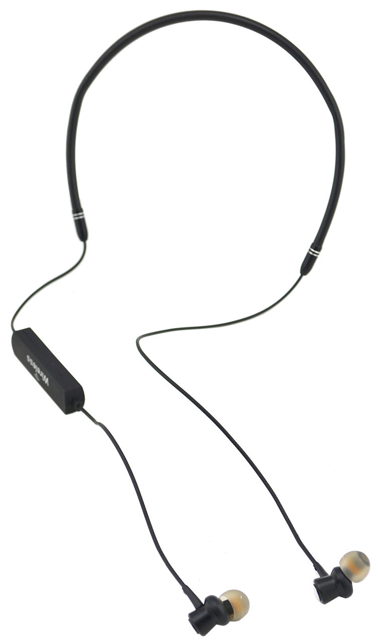 Бездротові навушники Noisy AZ-33B з функцією плеєра Bluetooth Black (np2_5421)