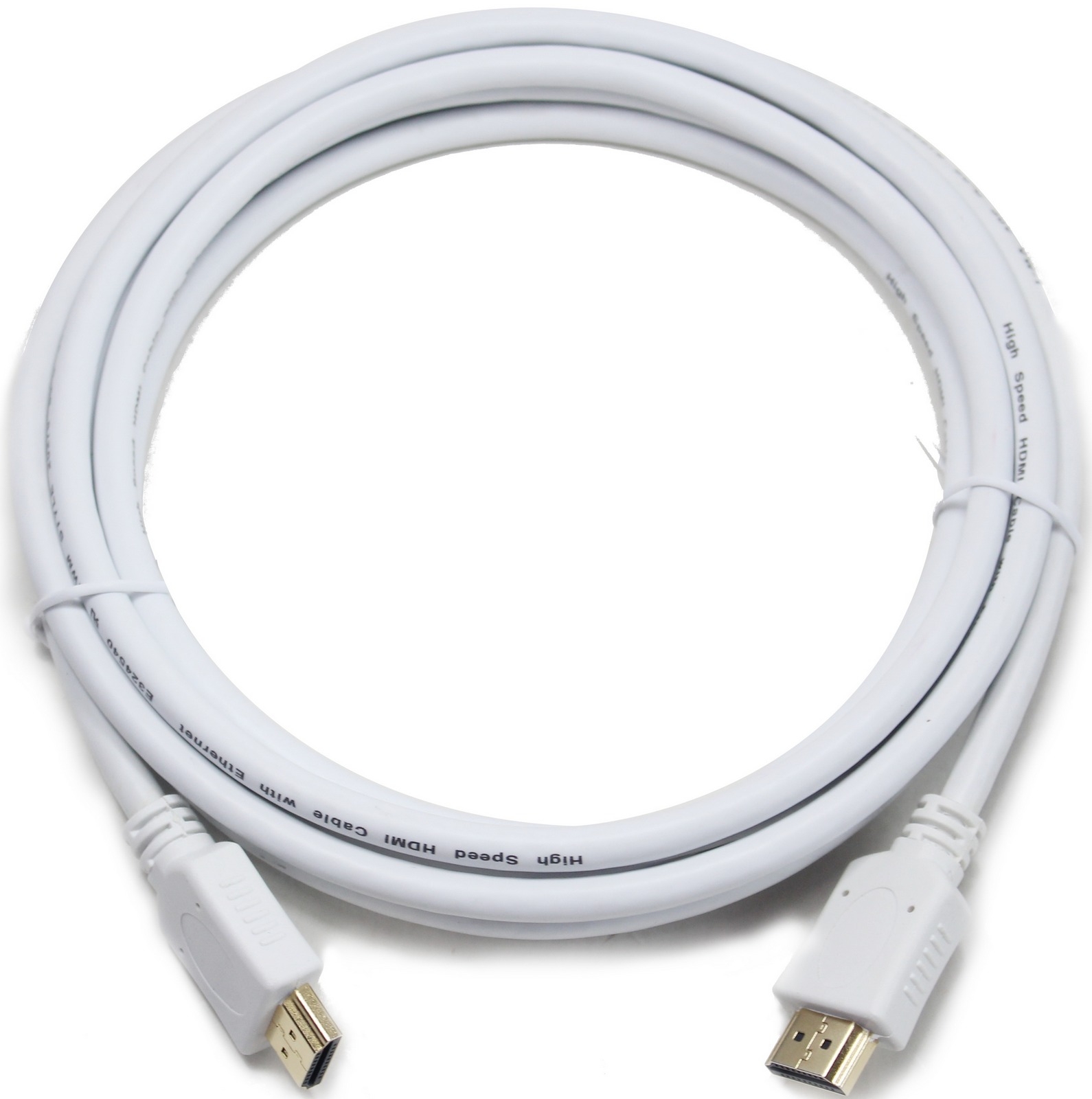 Кабель Cablexpert (CC-HDMI4-W-6) HDMI-HDMI v.1.4, вилка/вилка 1.8м White