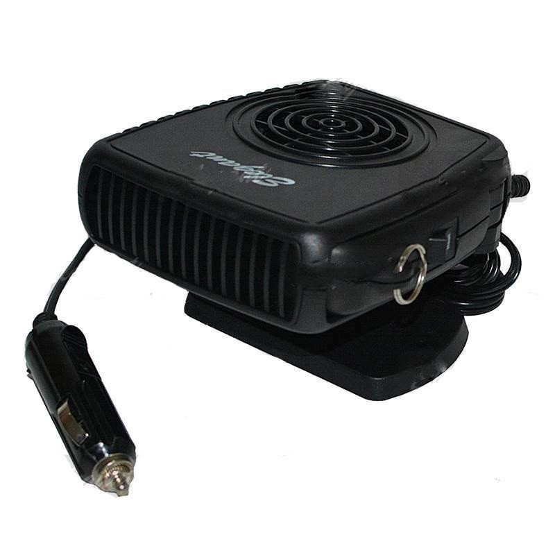 Автомобільний обігрівач салону автомобіля від прикурювача FAN HEATER Керамічний Чорний (R0022)