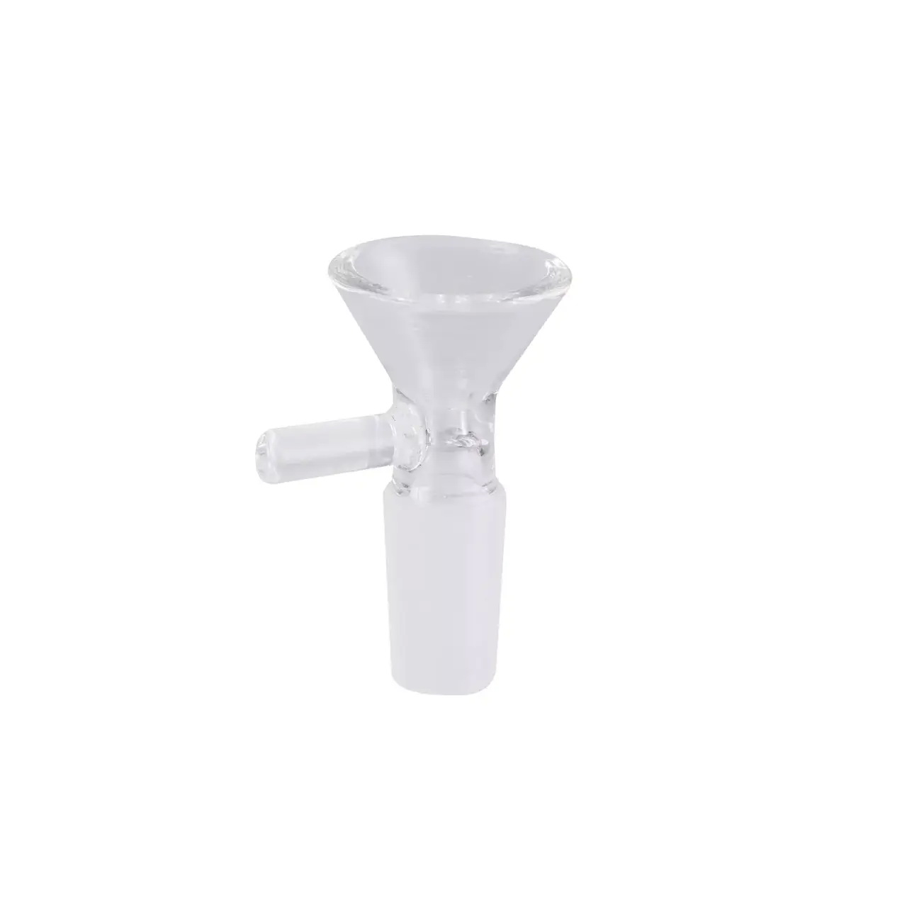 Чаша для бонга с ручкой Champ High Bong Glass Bowl D-14 мм 5х2.7х5 см Прозрачный (40506260)