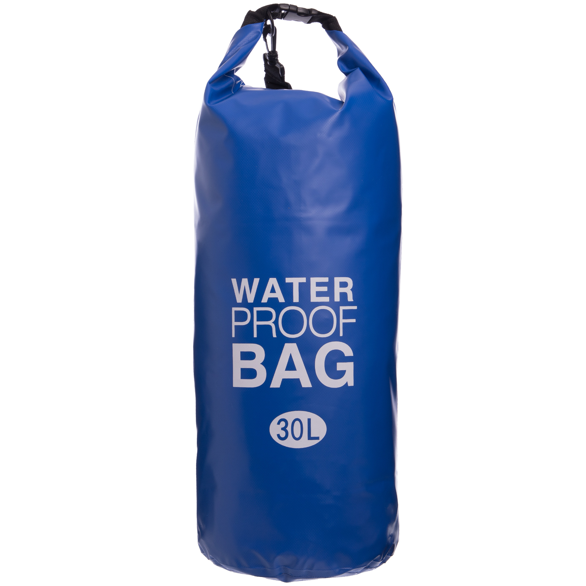 Водонепроницаемый гермомешок с плечевым ремнем Waterproof Bag 30л TY-6878-30 (PVC) Синий (PT0507)