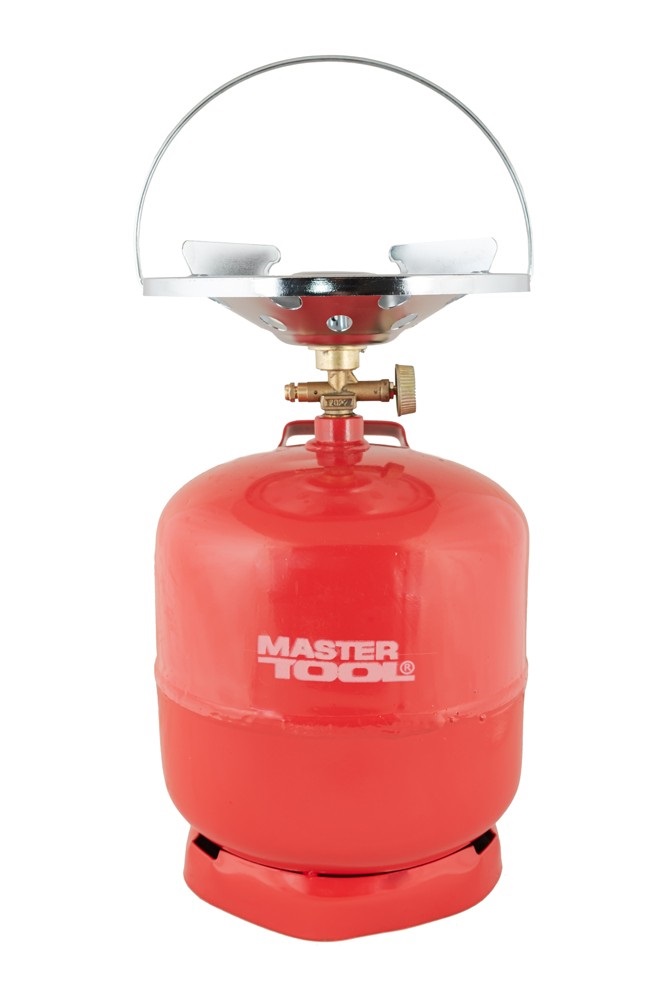 Комплект газовый кемпинг MASTERTOOL Турист 8 л Red (44-5106)