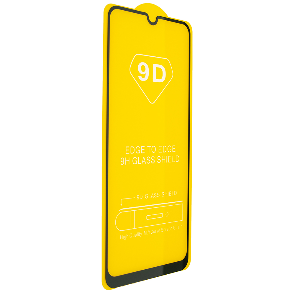 Защитное стекло 9D Glass для Samsung Galaxy A20 SM-A205 Black (6561)
