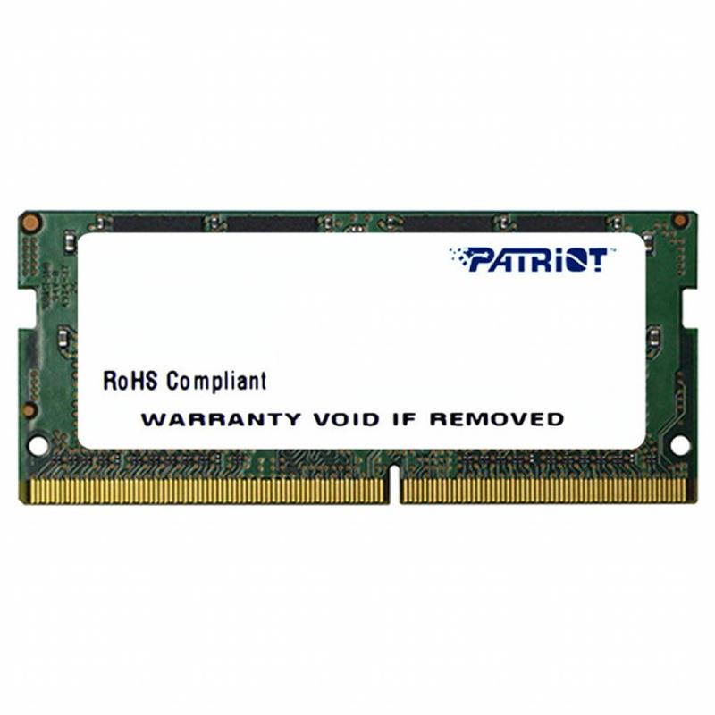 Оперативная память SO-DIMM 4GB/2400 DDR4 Patriot Signature Line (PSD44G240081S)