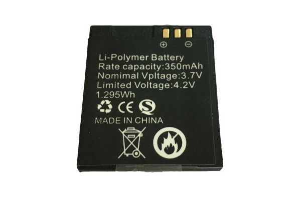 Аккумуляторная батарея для смарт-часов UWatch GT08 350 мАч (hub_IQFt57573_my)