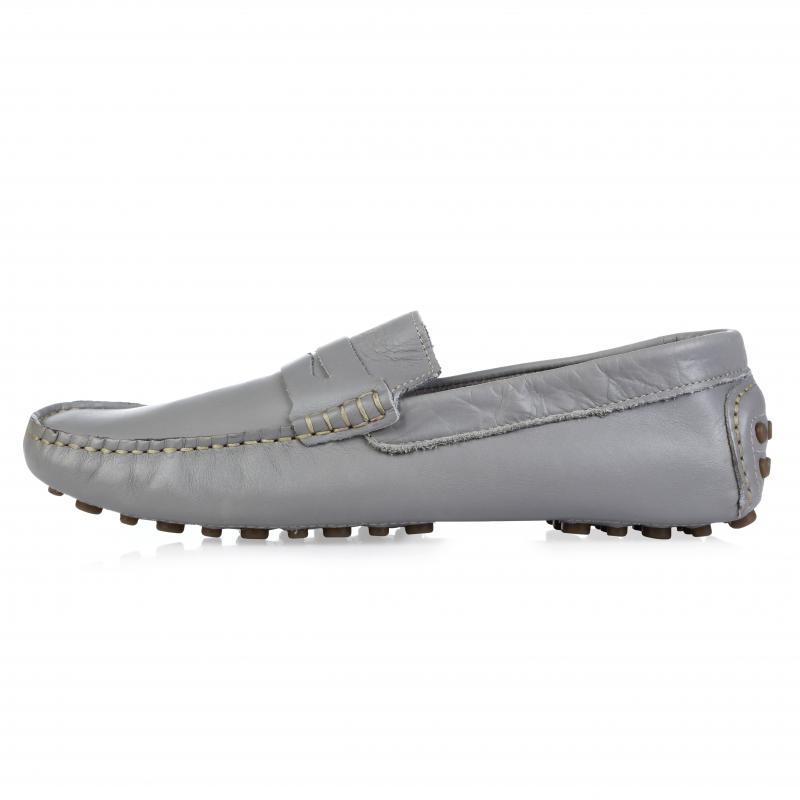 Мужские мокасины Shoes 05M 41 Серый (116397-41)
