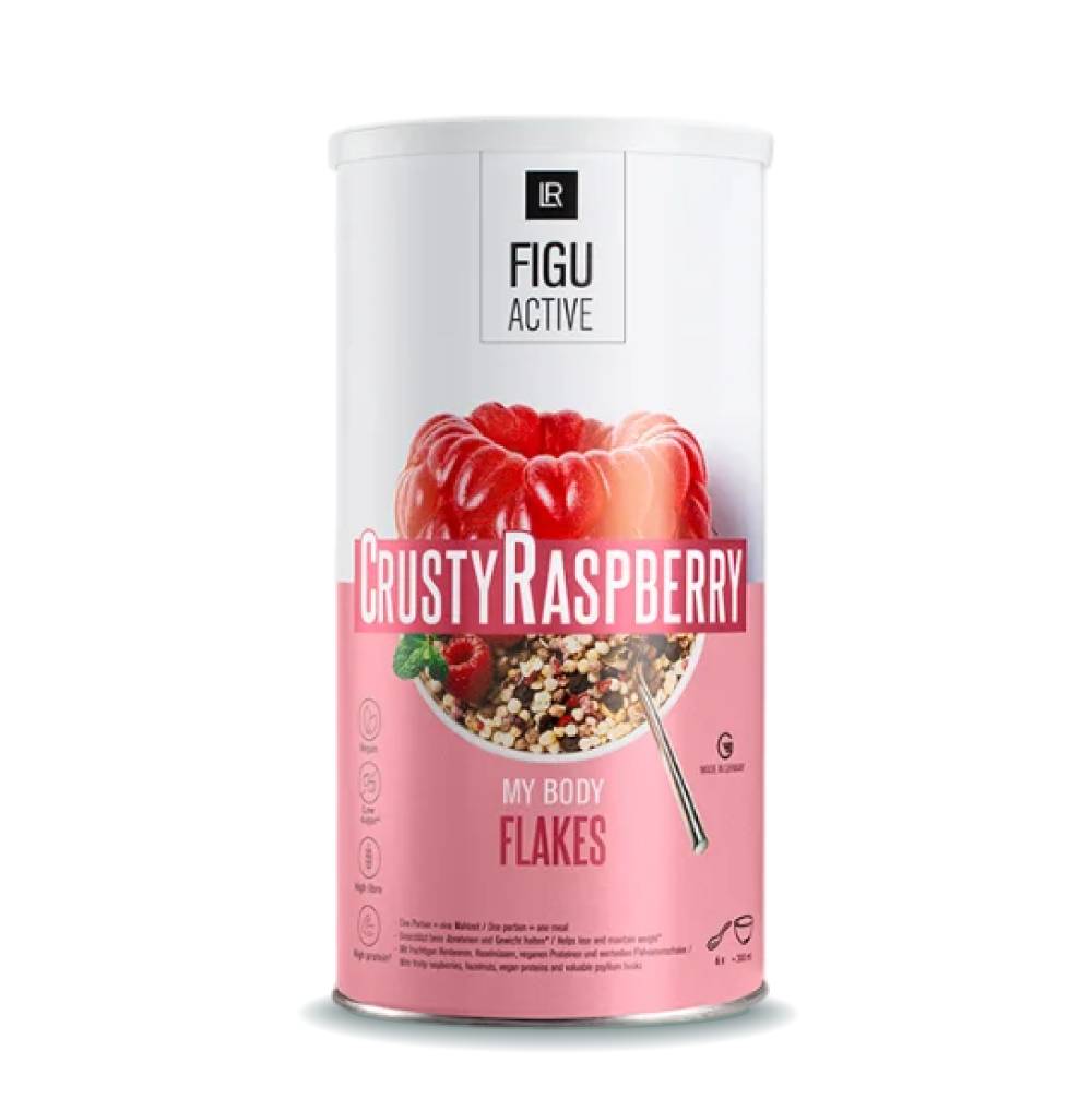 Хлопья с малиной для контроля веса Crusty Raspberry LR Figu Active 420 г (81247)