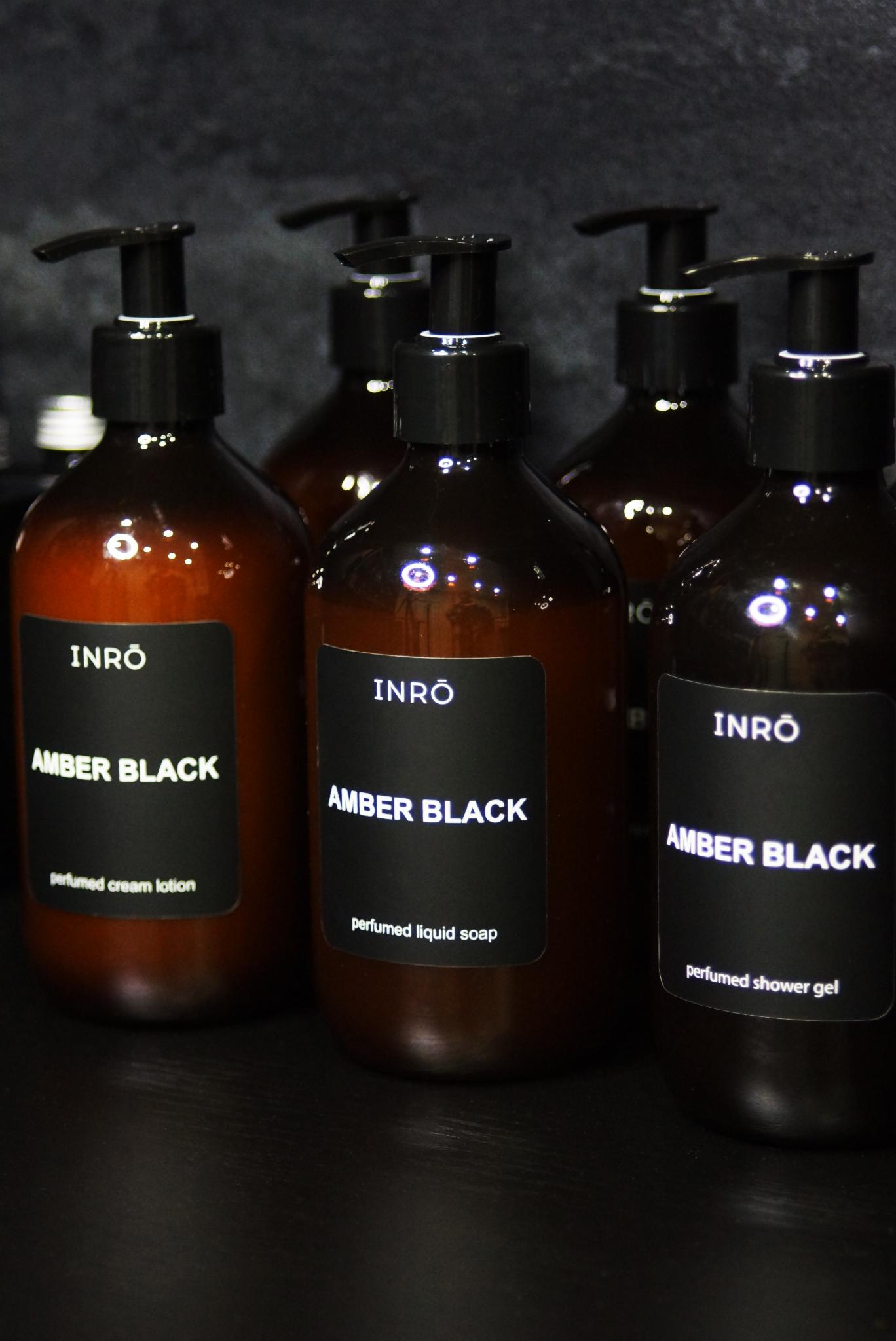 Парфумований крем лосьйон No Brand Amber Black 500 мл