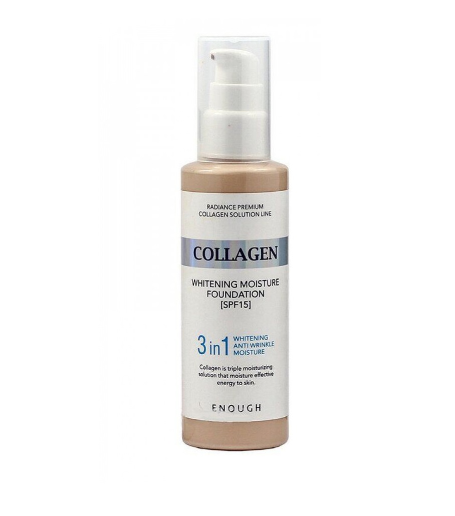 Тональный крем для лица Enough Collagen Whitening Moisture Foundation SPF15 23 100 мл (8809605870856)