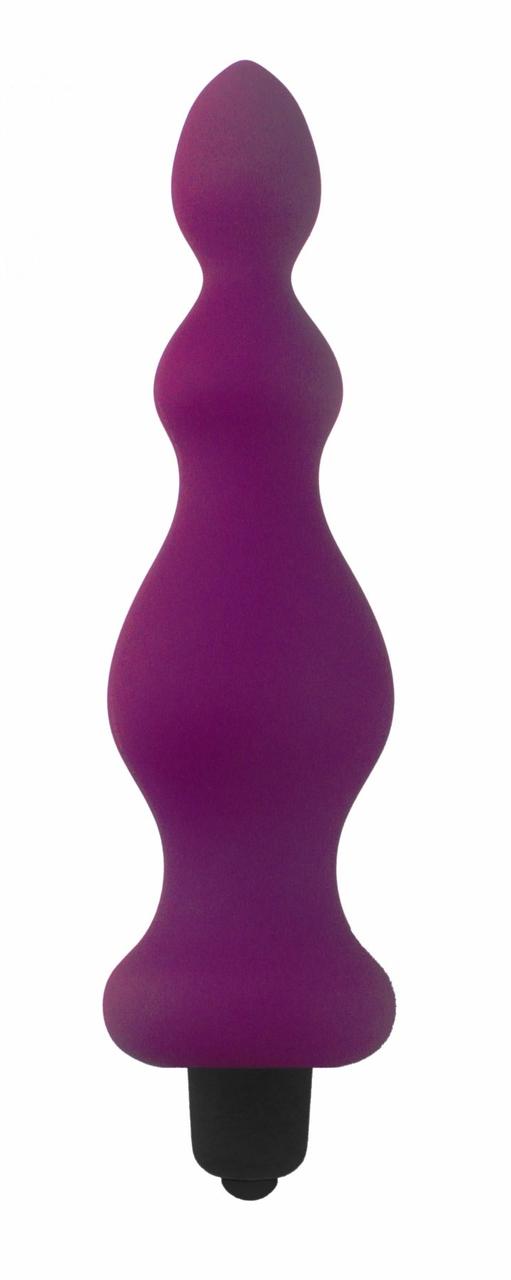 Анальна пробка з вібрацією Adrien Lastic Bullet Amuse Purple (AD20293)