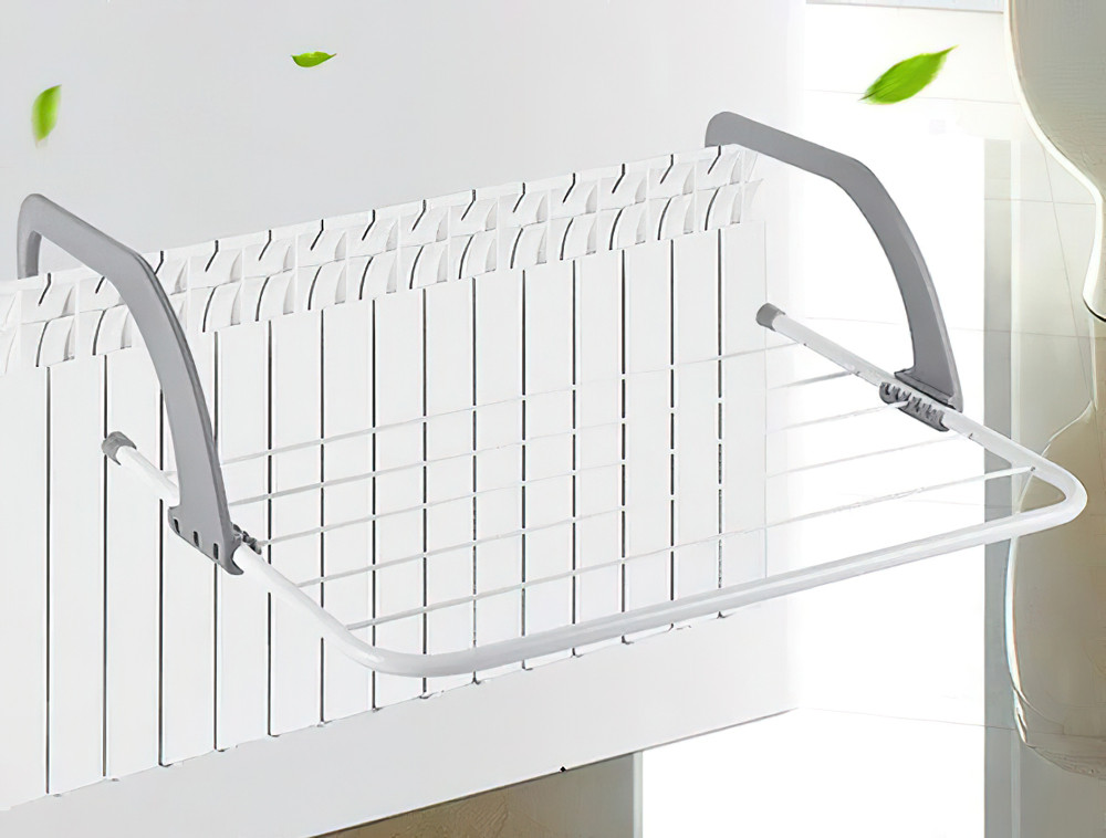 Сушилка для одежды Fold Clothes Shelf Серый (hub_3jpsin)