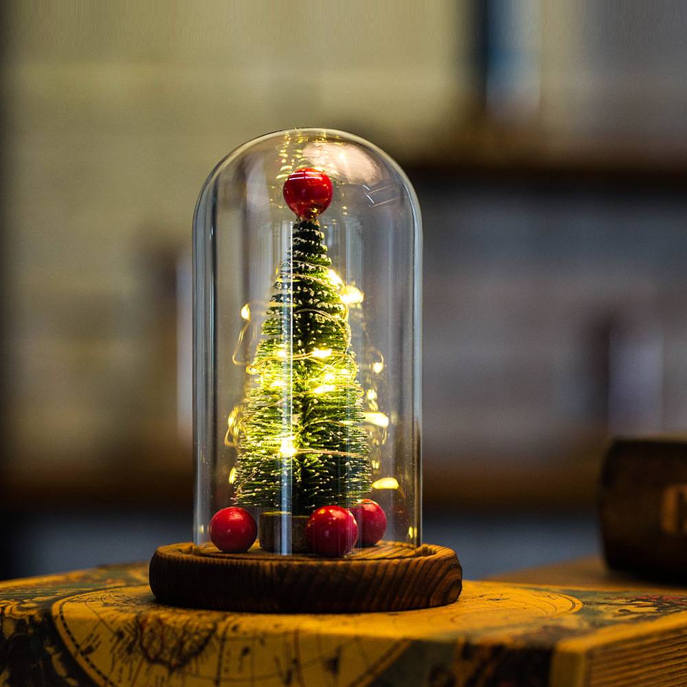 Ялинка в колбі з LED підсвічуванням USB Christmas Light (882781922)