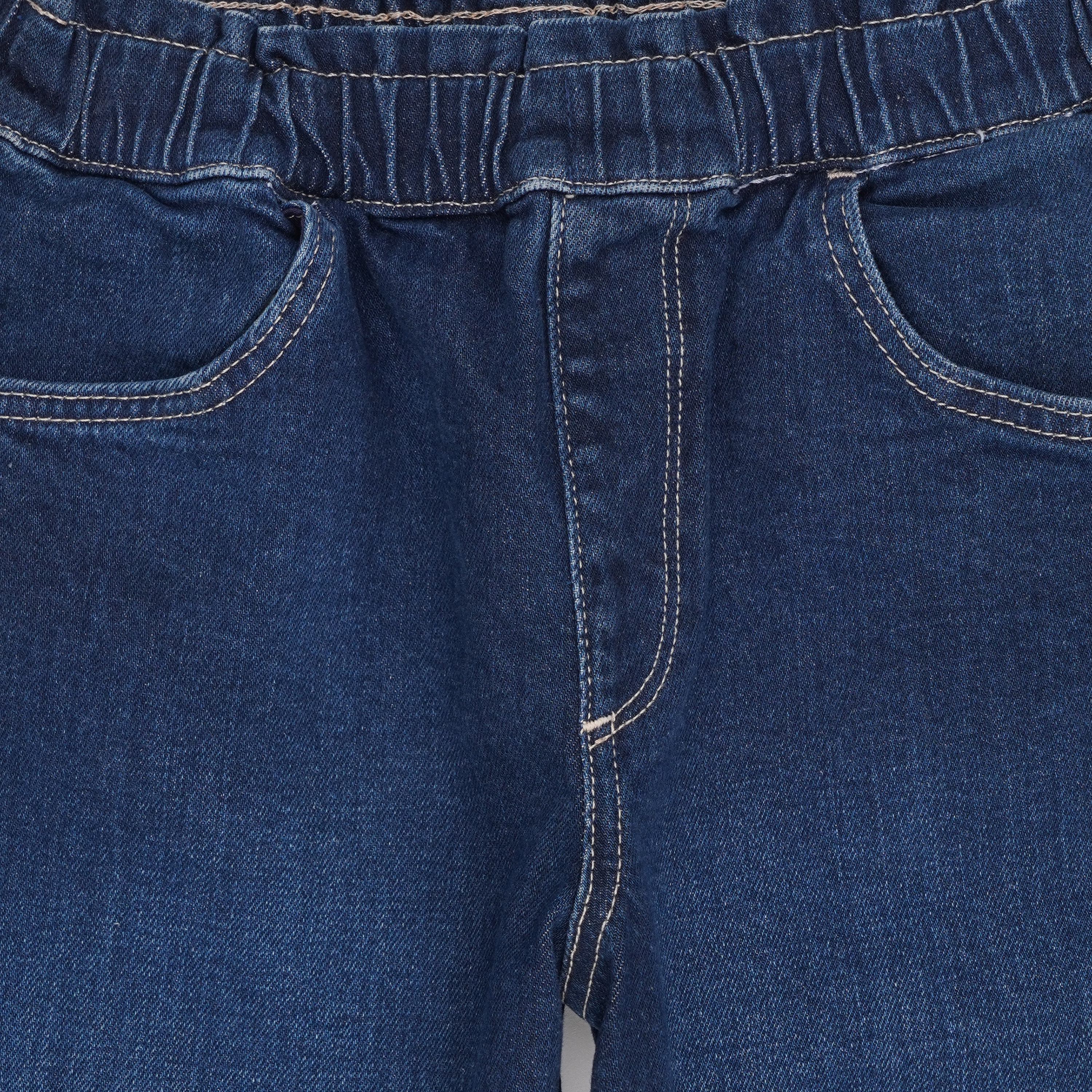 Джинсы для девочки H&M 8970162 146 см Темно-синий (2030000305643)