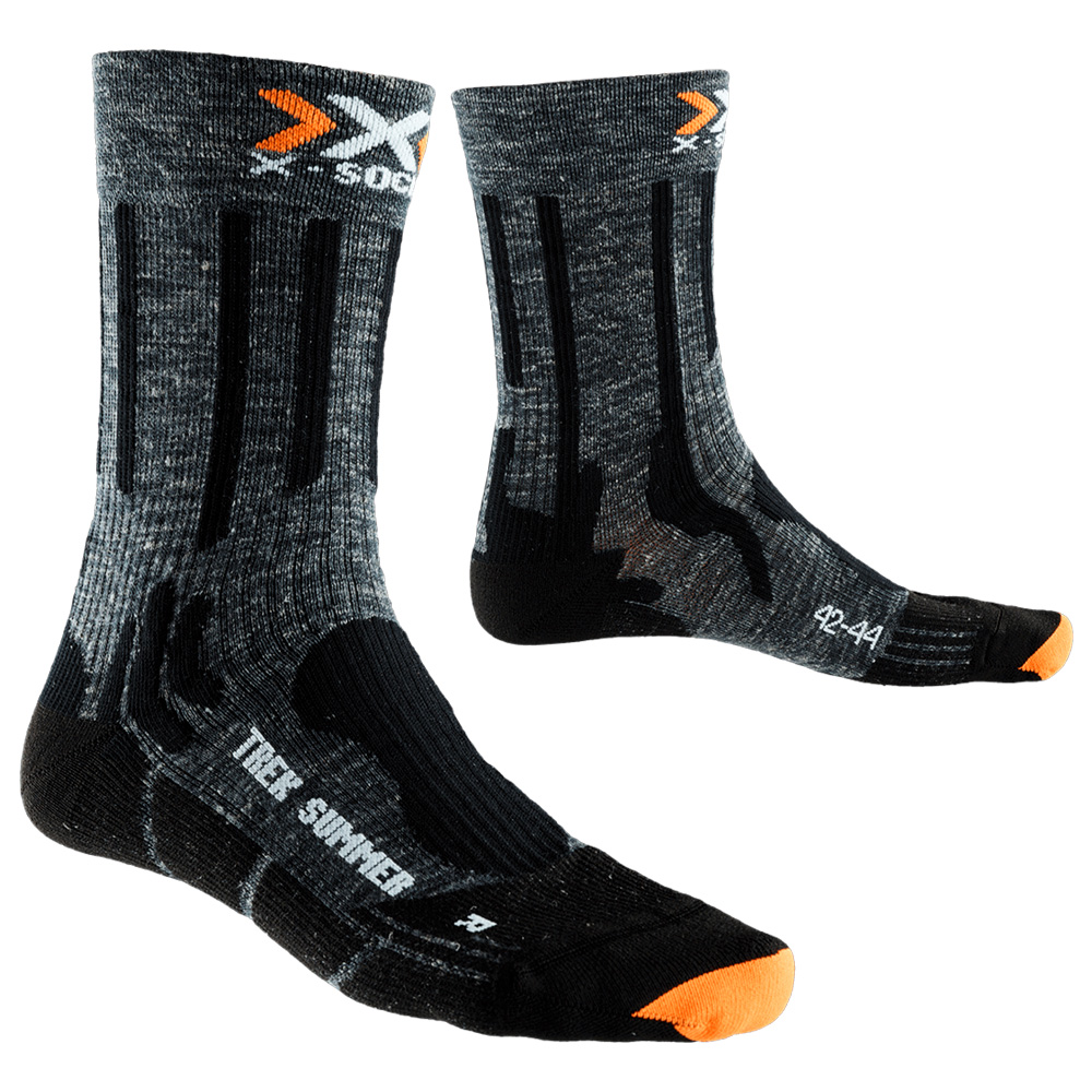 Носки X-Socks Trekking Summer 35-38 Черный/Серый (1068-X100079 35-38 G035)