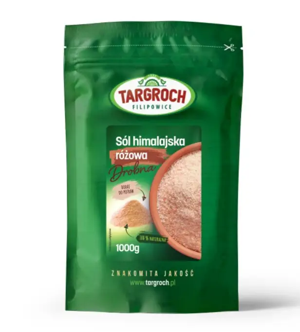 Соль гималайская мелкого помола Targroch 1 кг