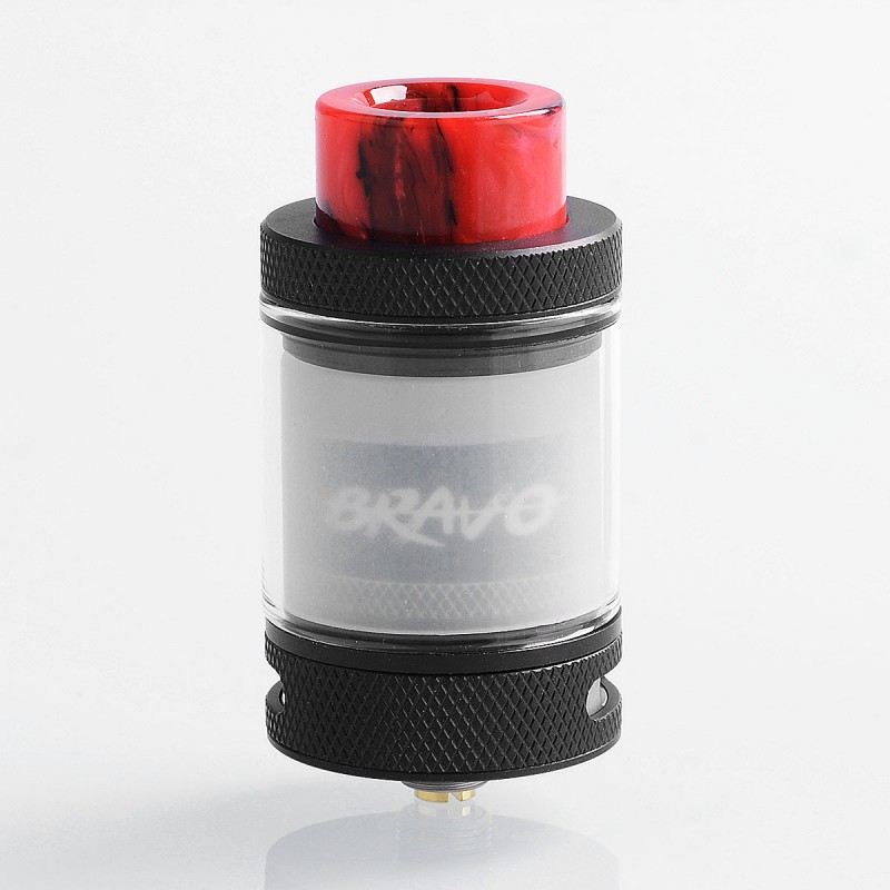 Атомайзер Wotofo Bravo RTA 25 мм Black-red (aw0001)