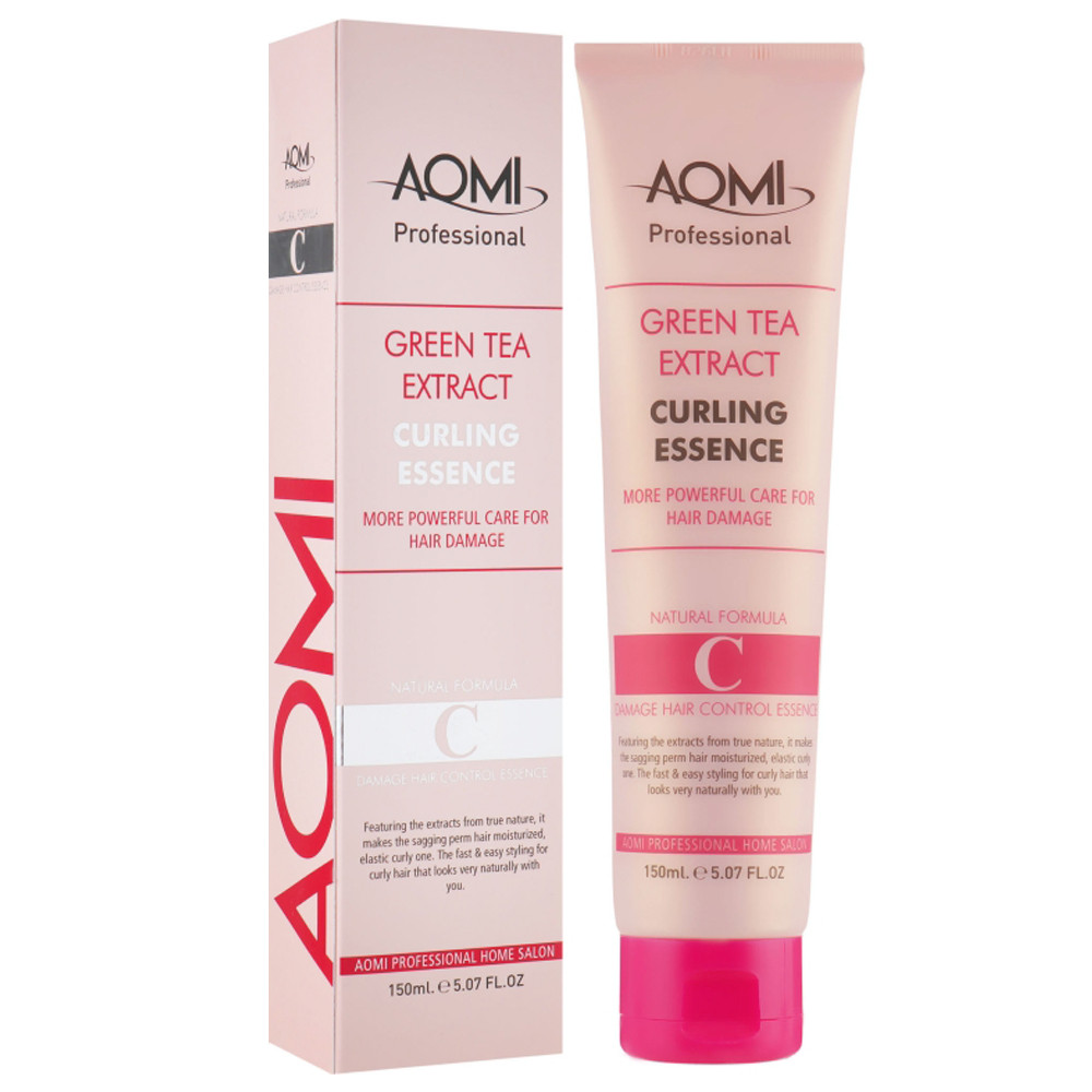 Эссенция для укладки волнистых волос Aomi Green Tea Extract Curling Essence 150 мл