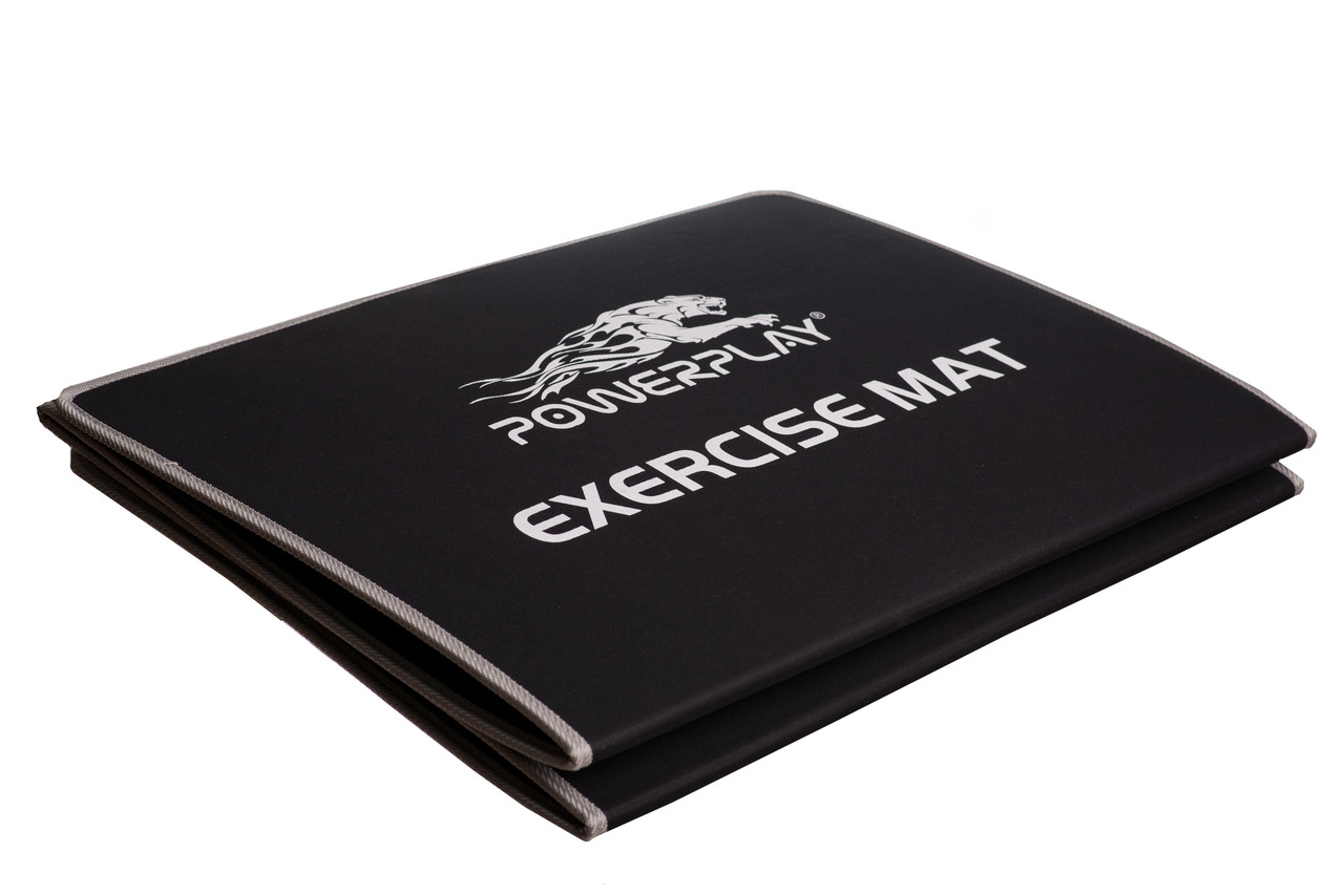 Килимок для фітнесу і йоги PowerPlay 4013 180х60х0.6 см Чорний (PP_4013_Black)