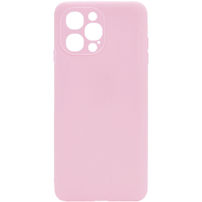 Силиконовый Чехол Candy Full Camera для Apple iPhone 12 Pro Max (6.7) (Розовый / Pink Sand) 1130576