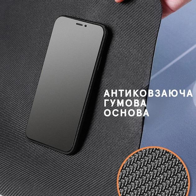 Коврик для ванной поглощающий WayH 59х39 см Grey (H051229)
